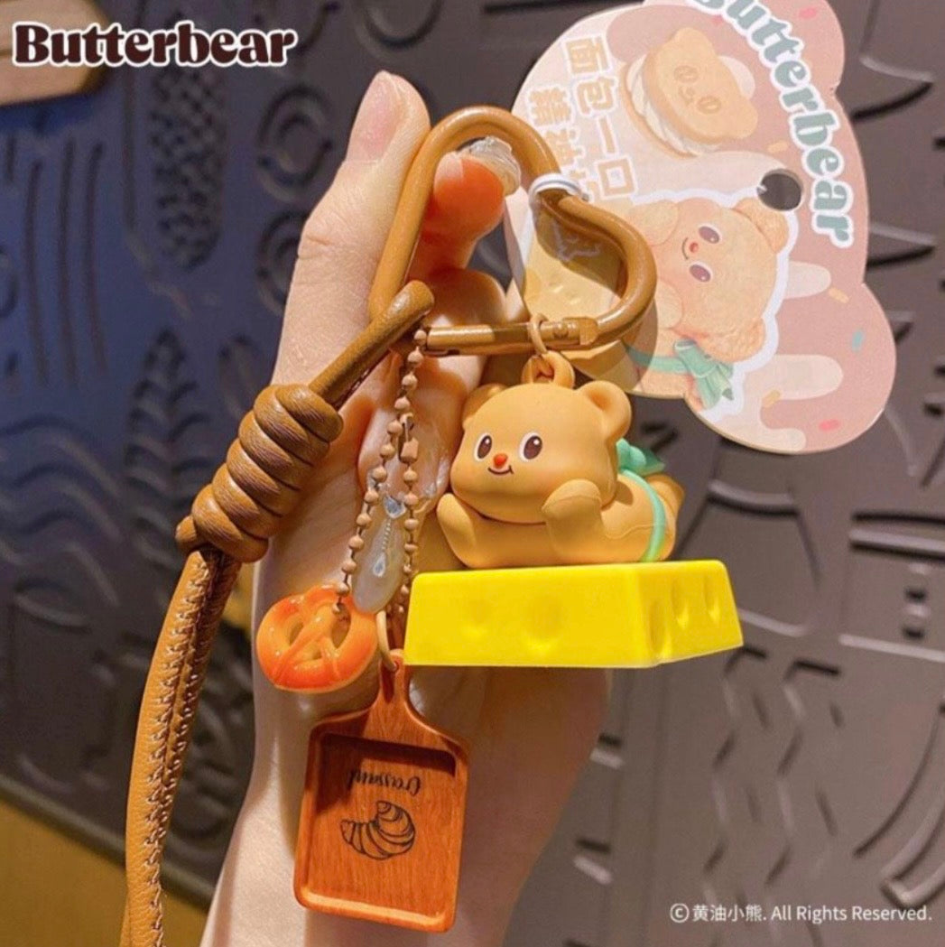 Butterbear Keychain