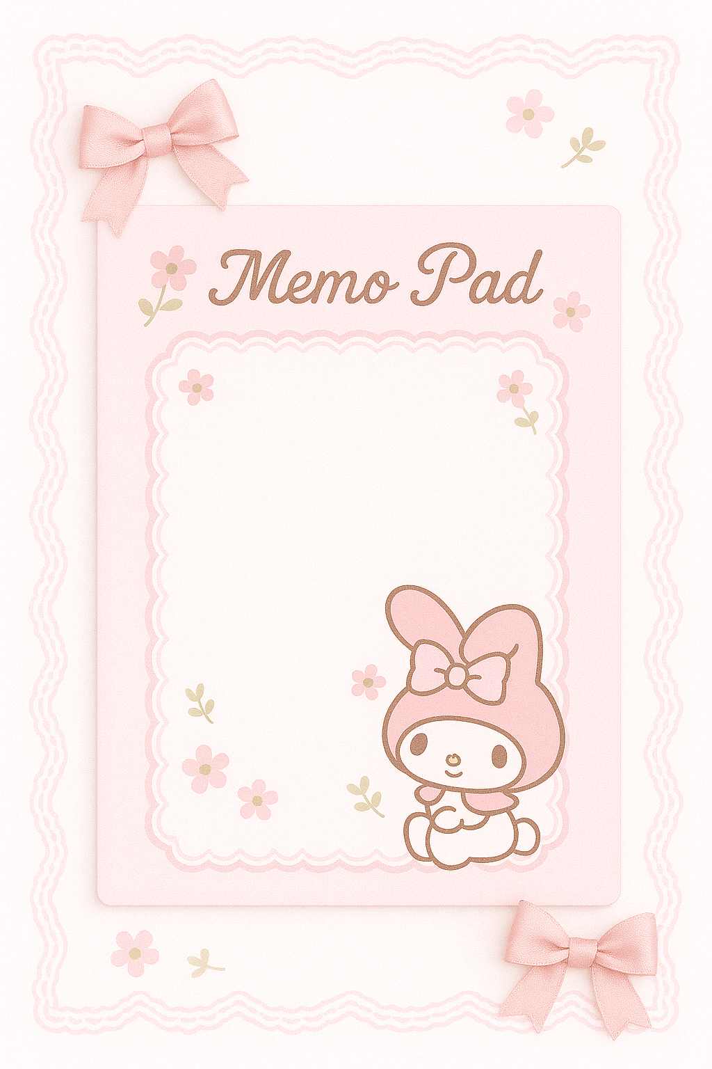 Memo pads