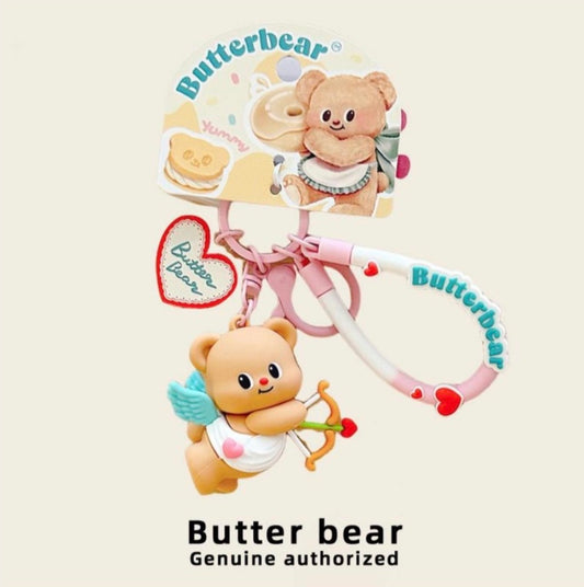 Butterbear Keychain