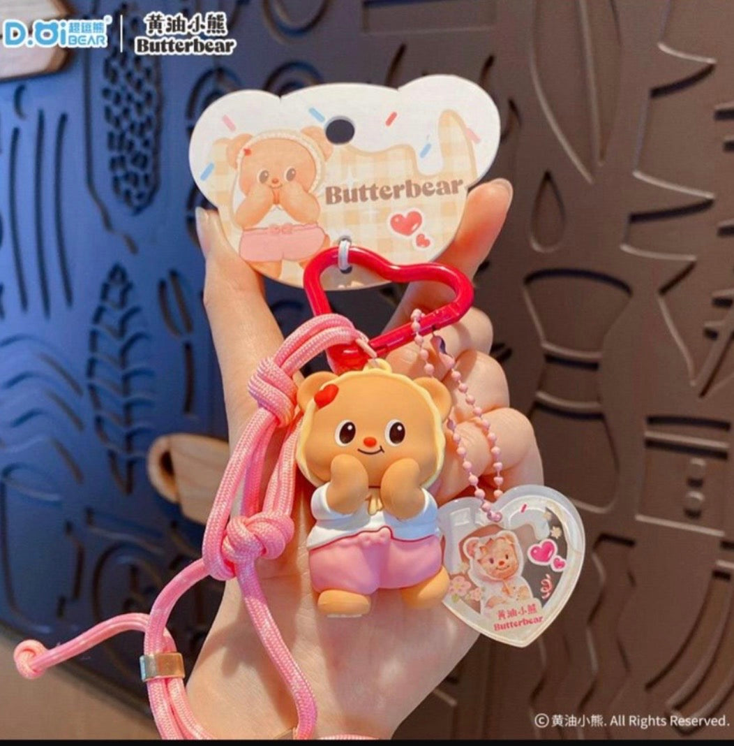 Butterbear Keychain