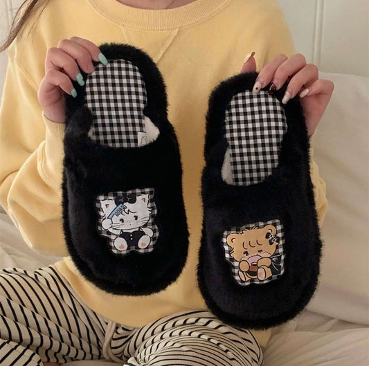 Black Mikko Slippers