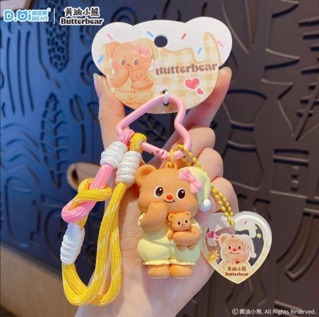 Butterbear Keychain