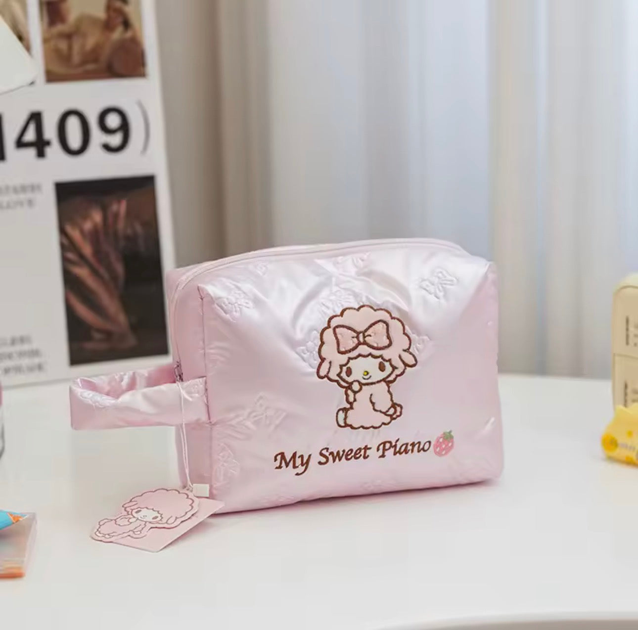 My Sweet Piano Makeup Bag