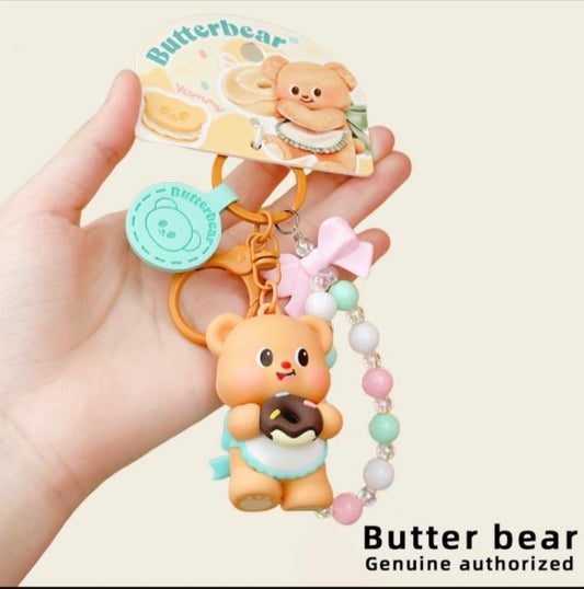 Butterbear Keychain