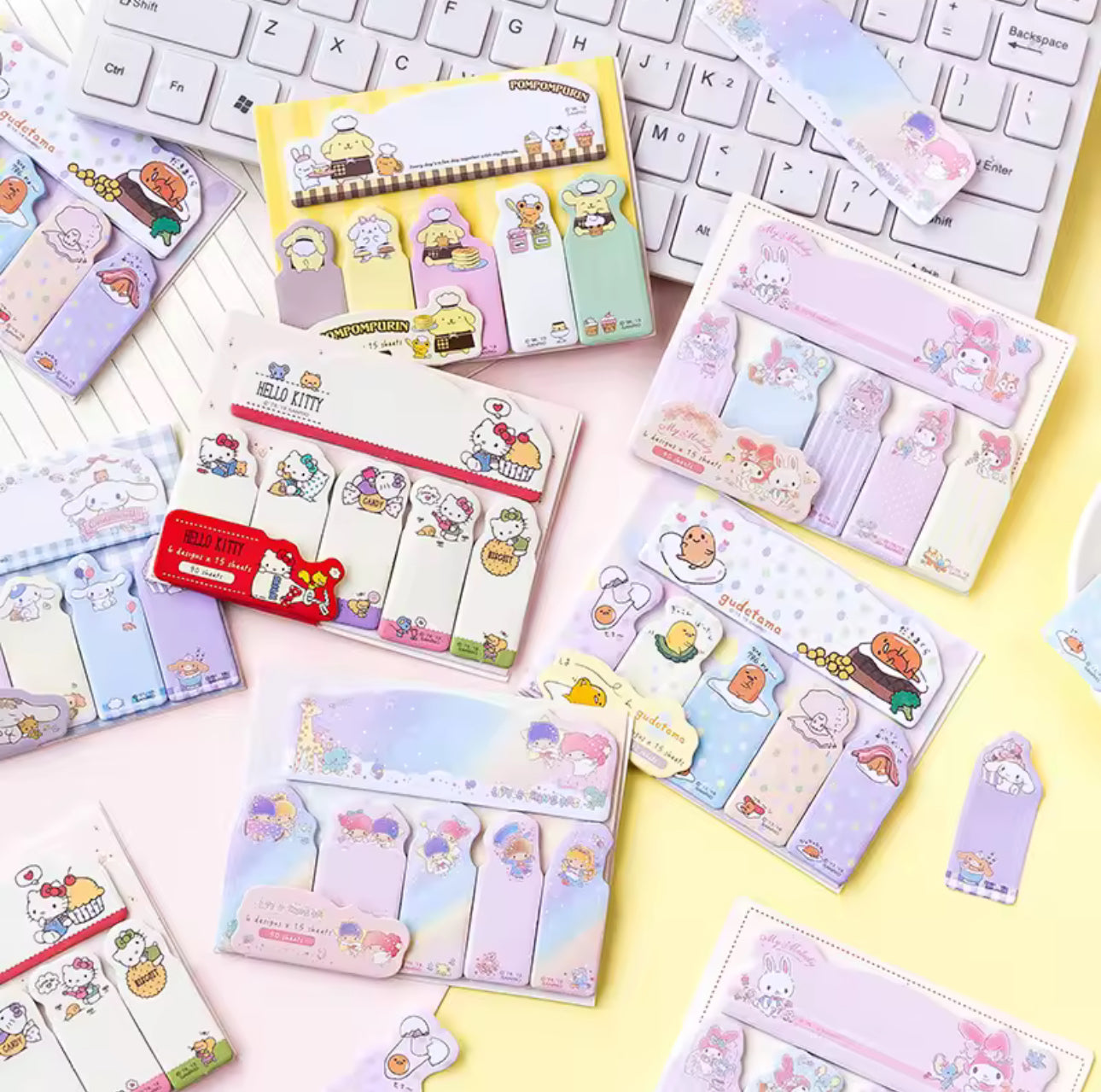 Sanrio Index Notes and Tabs