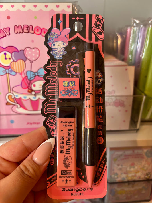 My Melody Mechanical Pencil Set