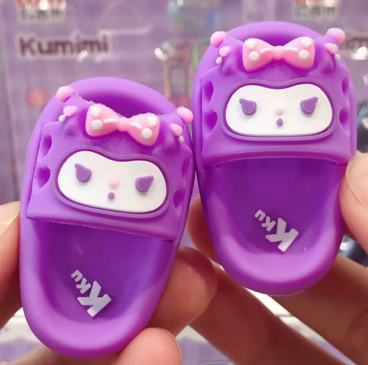 Kuromi Slipper Eraser