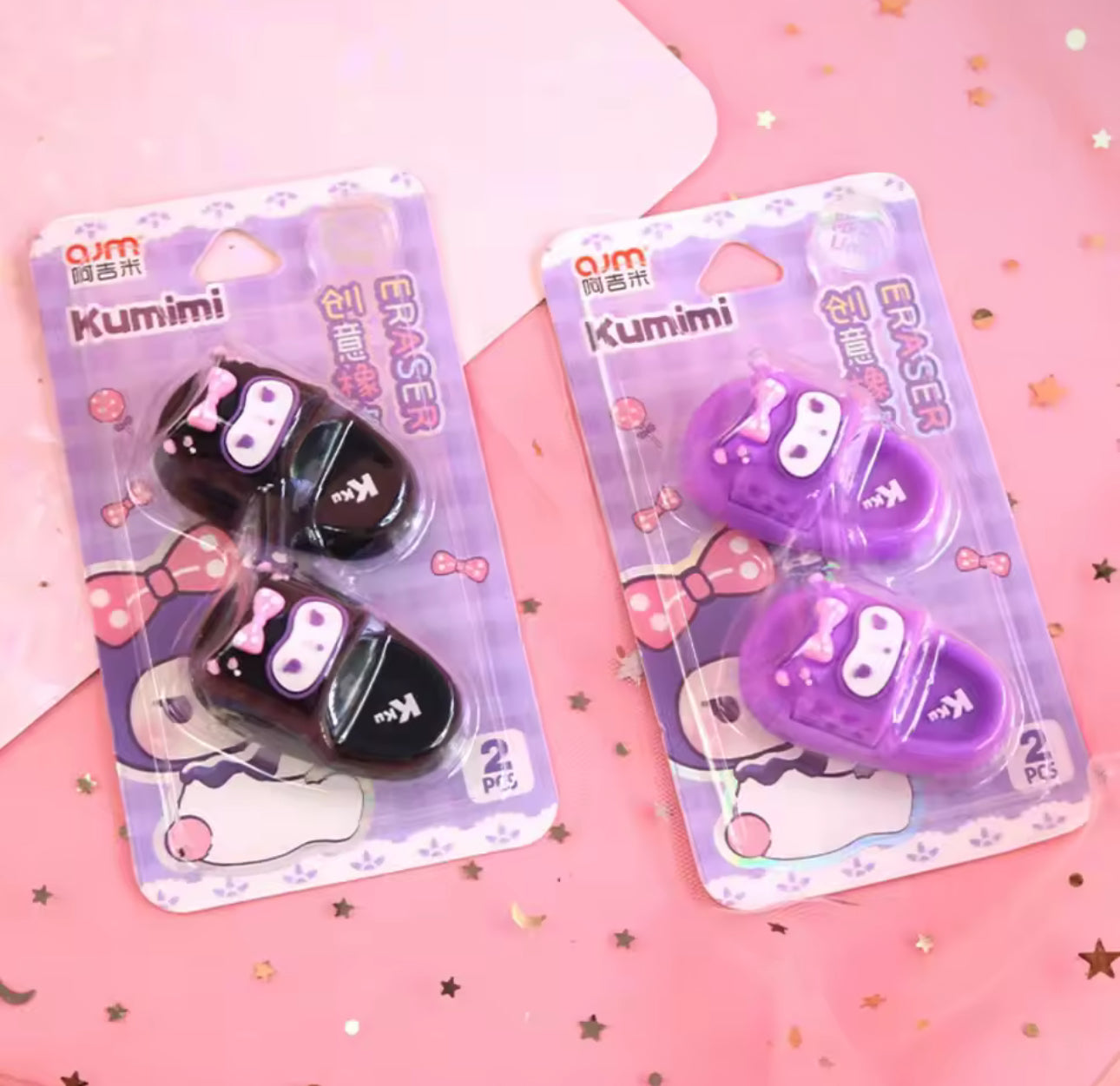 Kuromi Slipper Eraser