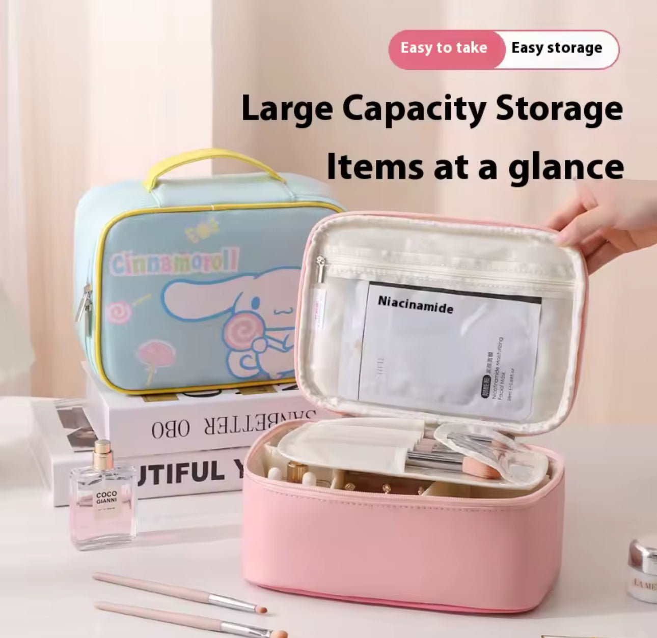 Cinnamoroll Makeup Bag