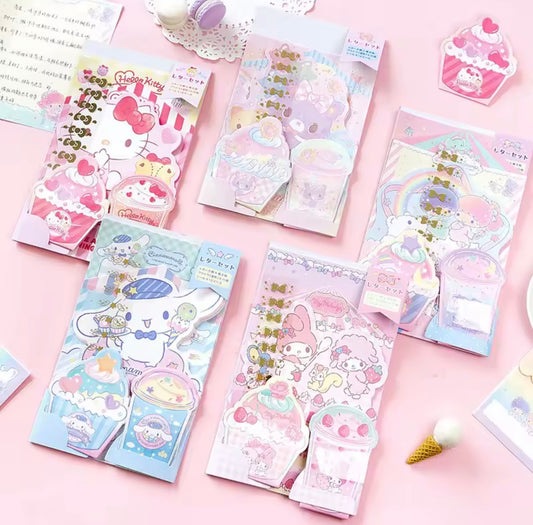 Letter Set and Memopads