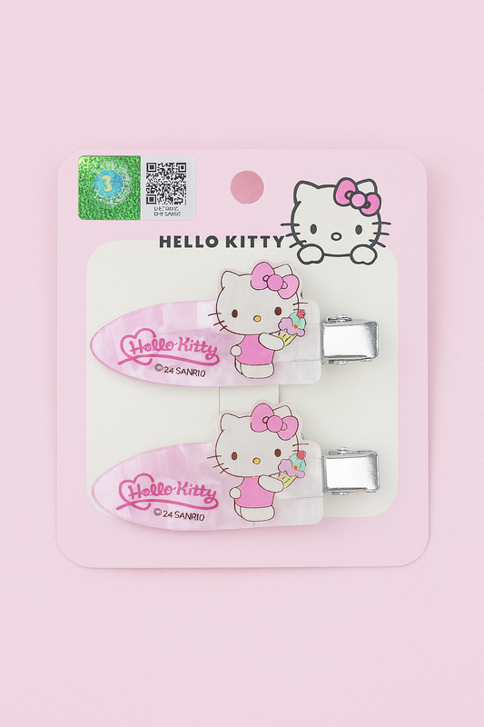 Hello Kitty Alligator Hair Pins