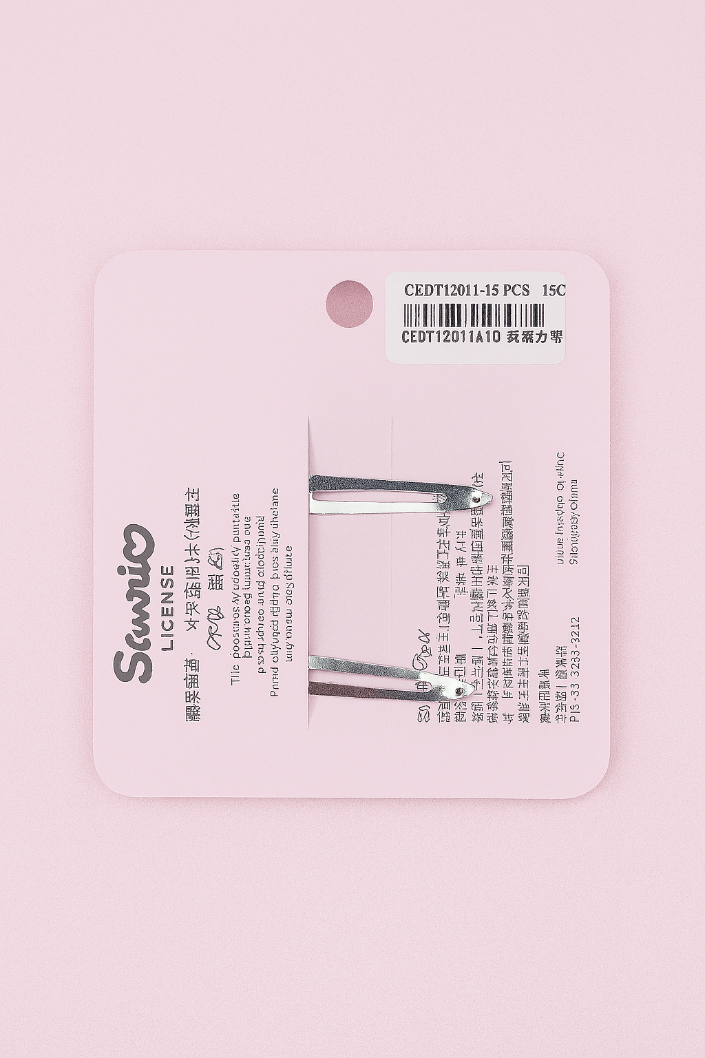 Hello Kitty Alligator Hair Pins